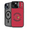 University of Louisville Cardinals Faded iPhone 15 Kickstand Case
